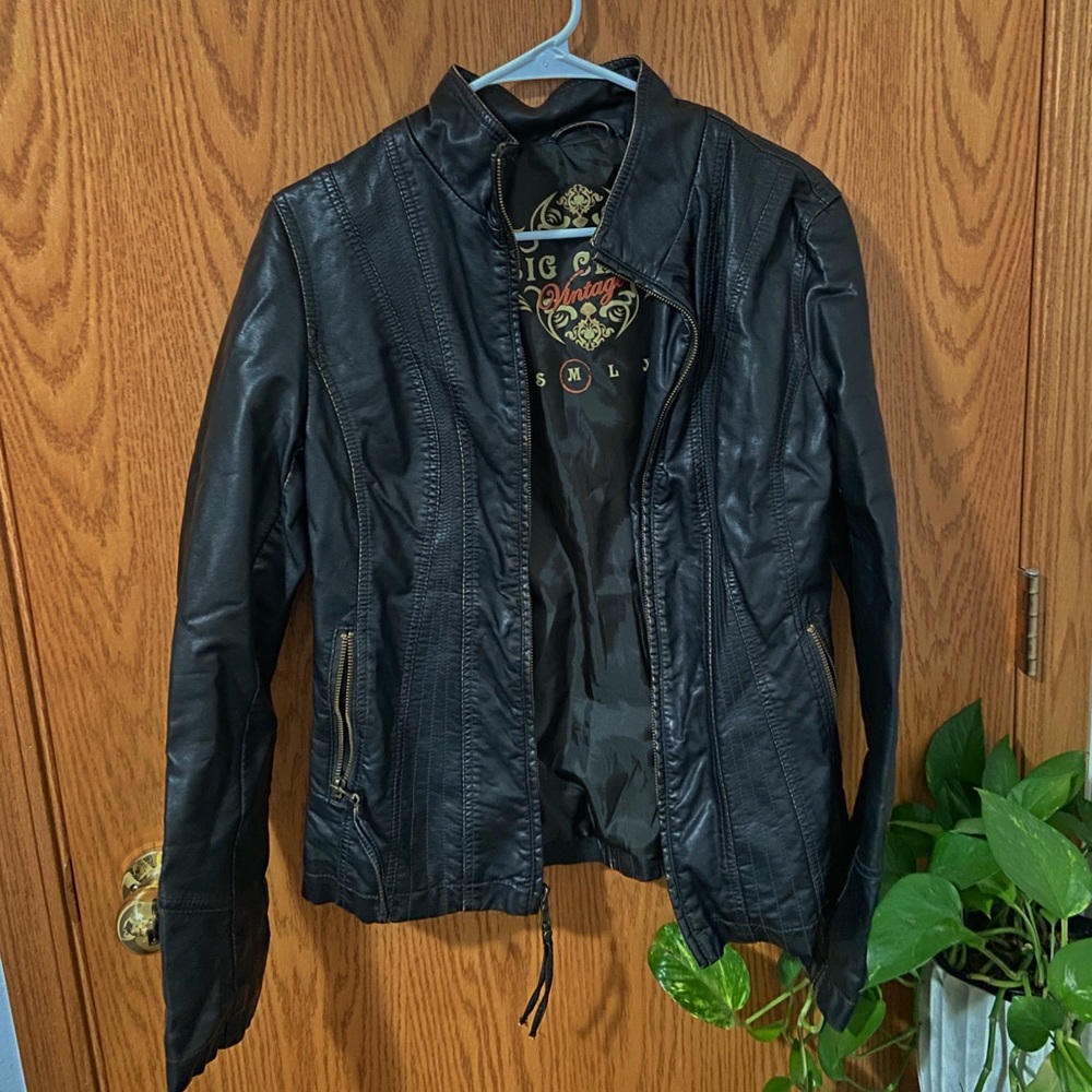 Big Chill Vintage faux leather jacket